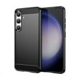 thumbnail image 1 of PANDACO Black Brushed Metal Case for Samsung Galaxy S24, 1 of 3