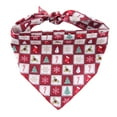 thumbnail image 2 of Shldybc Dog Bandanas, Pet Print Scarf Plaid Colorful Bib Christmas Small Checkered Scarf, Adjustable Accessories for Small To Large Dog Puppy Cat, 2 of 4