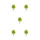 thumbnail image 2 of Billuyoard Pack de 20 Modelo Árbol Aula Decoración Plástico Planta Artificial Miniatura 3cm Type2 NO2, 2 of 6