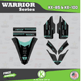 thumbnail image 4 of Kalair GFX Graphics Kit for Kawasaki KX85 (2014-2021) Warrior Series, 4 of 5