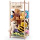 thumbnail image 1 of Organizador de peluches de madera GLDZI, pequeño, 1 of 8