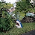 thumbnail image 4 of Teissuly Great White Shark Garden Art Statue, Lifelike Hand-Painted Carve Decoration to Gardens and Swimming Pools, Truly Unique Gift for Indoor or Outdoor Teissuly WER202309200894, 4 of 9