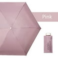 thumbnail image 1 of Paraguas Plegable Compacto, 5 Varillas, Toldo De 85 Cm, Plegado a 18 Cm, Protección Uv Y Cortavientos, Ligero, Ideal Para Viajes Y Lluvia, Ideal Para Mujeres, Hombres Y Viajeros.,Vsgery, 1 of 2