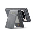 thumbnail image 6 of Cutyskin for Google Pixel 7 Wallet Case, Detachable Credit Card Holder [RFID Blocking] [Compatible with MagSafe] Premium PU Leather Kickstand Back Flip Magnetic Clasp Shockproof Case, Gray, 6 of 10
