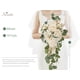 thumbnail image 3 of Ramo de boda Serwalin, 25 cm, rosas champán y dalias, 3 of 7