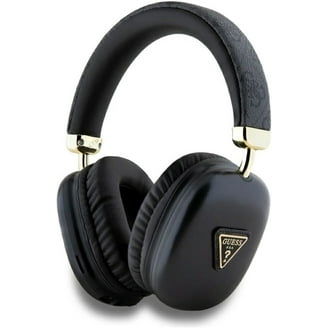 Guess 4G Big Metal Logo Bluetooth On Ear ENC Headphone Black