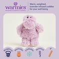 thumbnail image 3 of warmies Junior Hippo Weighted Stuffed Animal, Microwavable Heated Plushies and Weighted Soft Plush Toys, 3 of 7