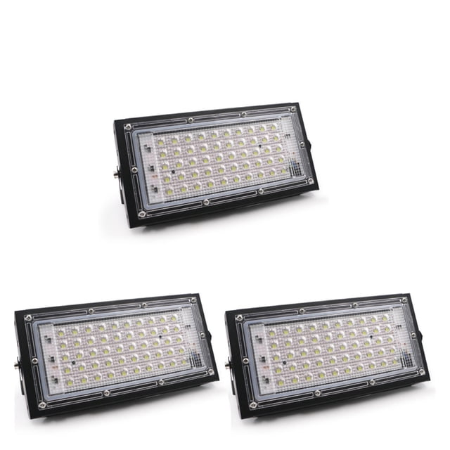 1/2/3/4PC LED Outdoor Wall Floodlight Waterproof 50w Black Garden Wall Lamp Street Reflector Garden Lighting Spotlight ,Extraordinary Performance