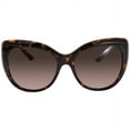 thumbnail image 2 of Bulgari BV8198B 544113 Dark Havana Butterfly Sunglasses for Womens, 2 of 3
