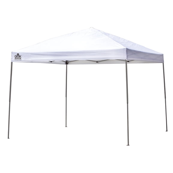Quik Shade Expedition 10 x 10 x 9 ft White Ex100 Straight Leg Canopy