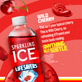 thumbnail image 5 of Sparkling Ice Life Savers Wild Cherry 17oz bottle *Zero Sugar, Naturally Sourced Colors & Flavors*, 5 of 6