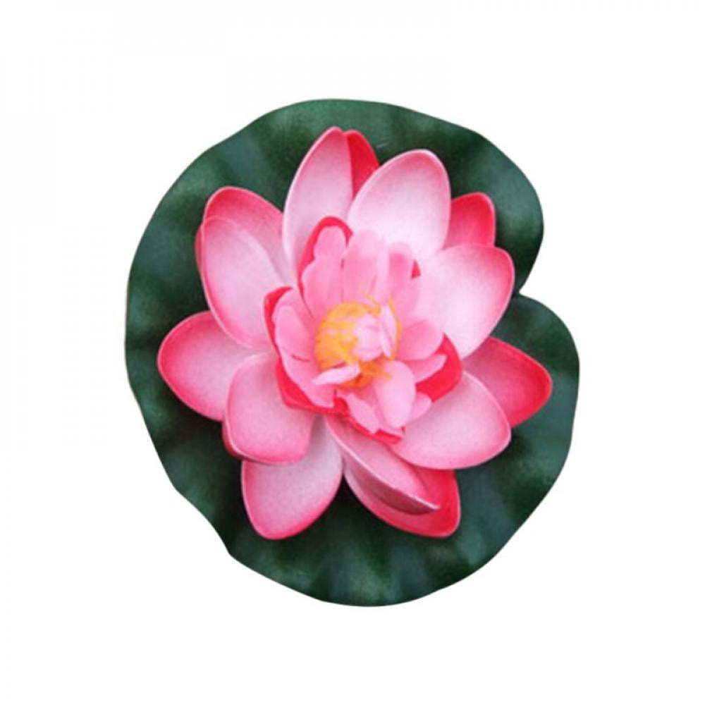 Floating Plants Water Lily Fake Plants Artificial Lotus Flower Simulation 