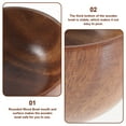 thumbnail image 4 of Cuenco de madera para ensalada, pequeño plato para servir aperitivos de estilo japonés, 4 of 6