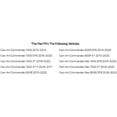 thumbnail image 2 of Steering Rack Tie Rod Kit Right for Can-Am Commander Max 1000 XT 2014-2019, 2 of 2