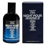 Zara Night Pour Homme II Cologne for Men EDP Eau De Parfum 100 ML (3.4 FL OZ)