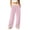 Pink, variant on Luvrsol Womens Sweatpants Fleece Casual Solid Wide Straight Leg Pants Relaxed Fit Long Athletic Lounge Pants S-3XL