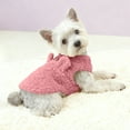 thumbnail image 5 of Cute Winter Sweater for Small Dogs - Soft Warm Puppy Jacket Coat with Leash Ring for Cold Weather Vest Chihuahua Yorkie Poodle Apparel, 5 of 6