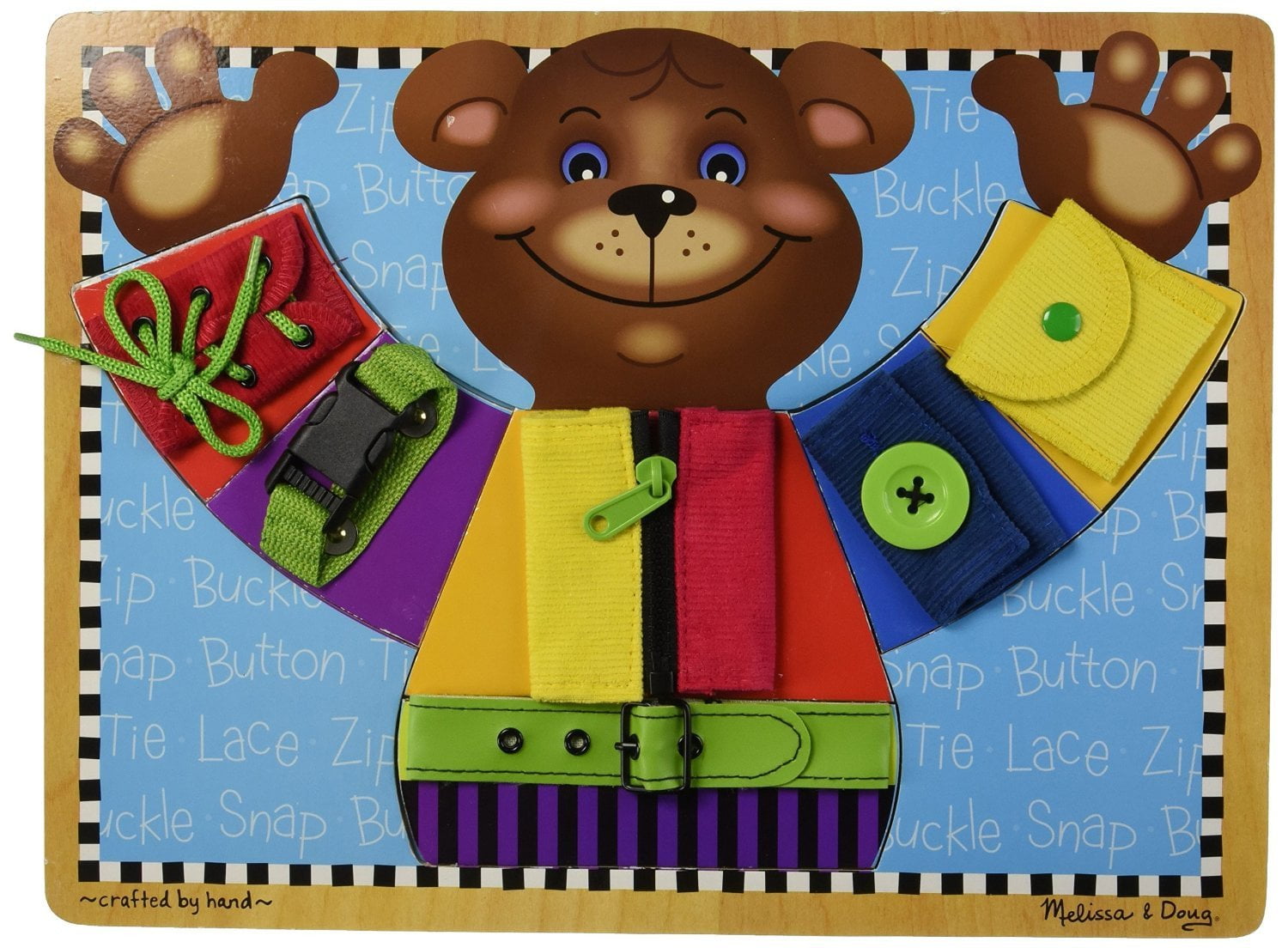 melissa and doug basic skills puzzle board