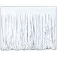 thumbnail image 1 of DDI  6-Ply Tissue Fringe Drape - White Case of 12, 1 of 1
