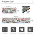 thumbnail image 3 of Yayeee Faucet Mat for Kitchen Sink 14.7" Diatomite Long Splash Guard Pad, Vibrant Flowers, 3 of 7