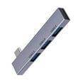 thumbnail image 4 of ruzhgo Station d'Accueil pour Ordinateur Portable Triple Écran Adaptateur Type C pour MacBook pour Mac Pro/Mini et Plus, 4 of 7
