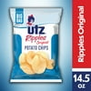14.5 oz Utz Ripples Original Potato Chips