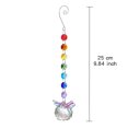 thumbnail image 2 of Colgante de cristal Sun Catcher Rainbow colgante con adorno de mariposa para decoración colgante de ventana, 2 of 5