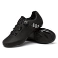 thumbnail image 1 of YOPTOP Men‘s Non-Slip Cycling Shoes for Road Biking - Compatible with SPD Cleats  Breathable & Comfortable  Ideal for Daily Rides and Racing  Durable TPU Sole  White,Black,US 11.5, 1 of 5