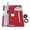shape:red three pieces, variant on Aluminium Router Table Insert Plate Metal Router Table for Woodworking Benches Router Plate Wood Tool Milling Trimming