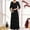 Black, variant on Christmas Dresses for Women Velour Long Sleeve Dresses Women Black Dress A-line Dress Party Dresses Fall and Winter Dresses for Women