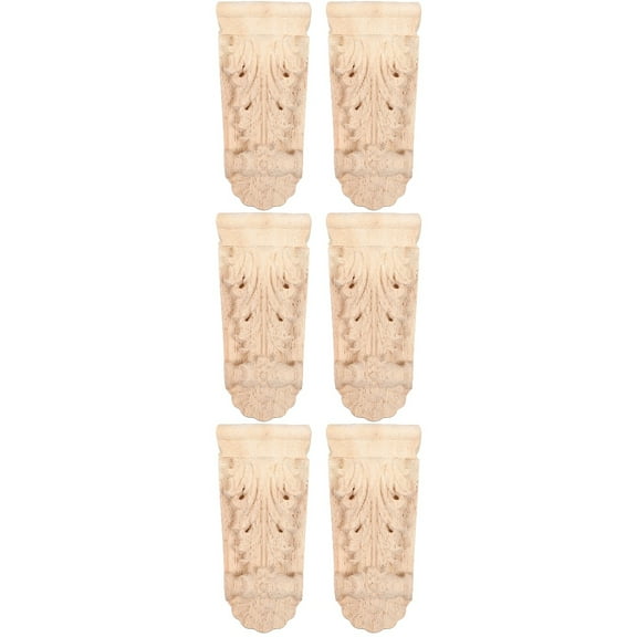 FRCOLOR Set of 3 Propane Line Refillable Wooden Roman Column