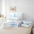 thumbnail image 3 of Erosebridal Cartoon Bowknot Bed in a Bag Queen size, Initial K Letter Bed Set, Monogrammed Reversible Bedding Queen Size, Breathable Room Decor, 7 Pieces, 3 of 4