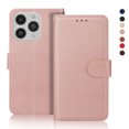 thumbnail image 2 of Wallet Magnetic Flip Leather Case For iPhone 16 15 14 Pro Max 13 Pro Max 12 11 Pro Max SE 2022 X XR XS Max 8 7 6 6S Plus 5S SE Claret For iphone XR, 2 of 6