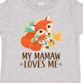 thumbnail image 4 of Inktastic Mamaw Loves Me Gift Fox Boys or Girls Toddler T-Shirt, 4 of 5