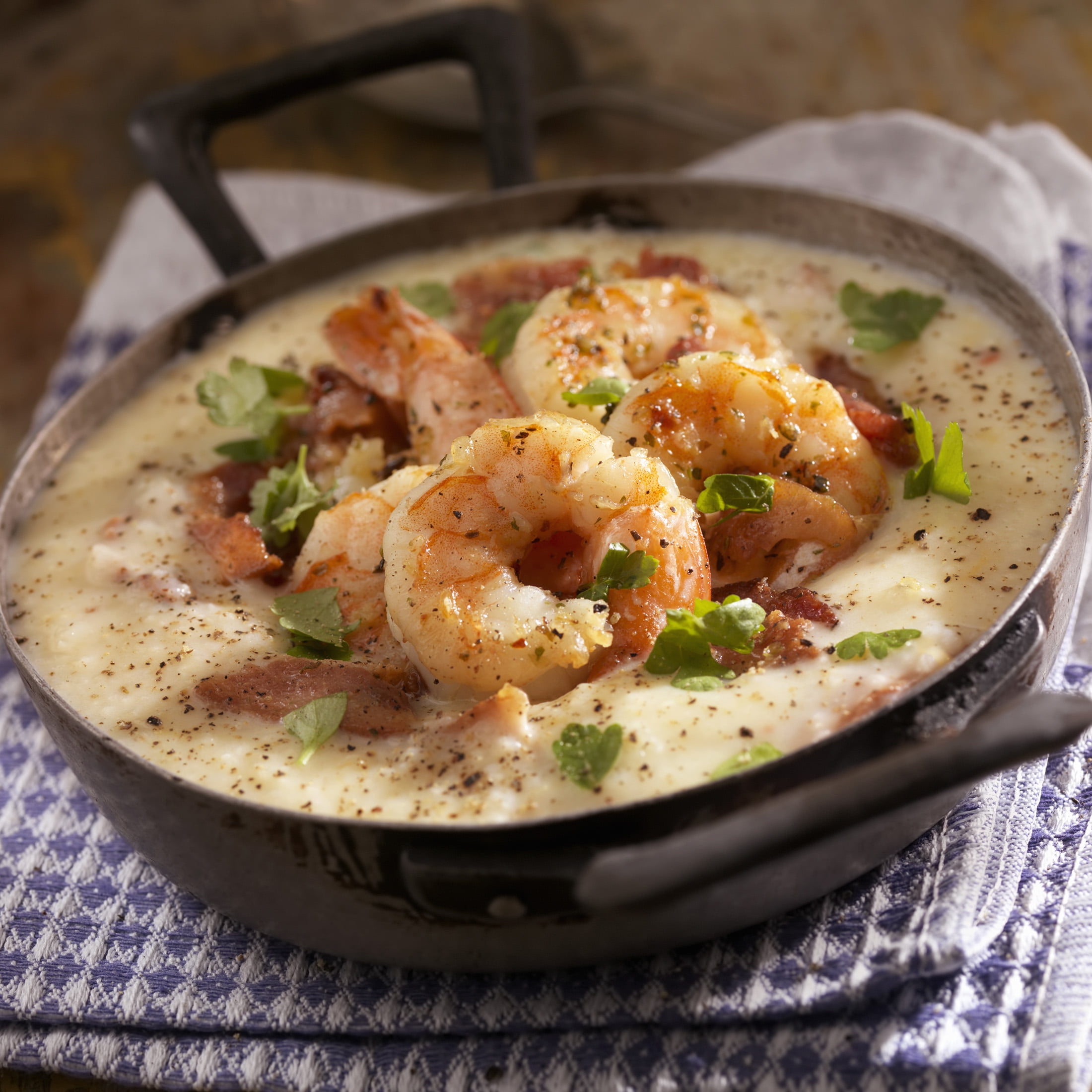 Ragin’ Cajun Authentic Shrimp & Grits Mix, Cajun Creole Dinner Box, 5 oz, Pack of 6