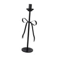 thumbnail image 2 of Candelabro Portavelas de Mesa Adorno Decorativo con Lazo Soporte Creativo para Velas altura 36 cm, 2 of 9