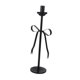 thumbnail image 2 of Candelabro Portavelas de Mesa Adorno de Lazo Simple Candelabro Cónico altura 36 cm, 2 of 9
