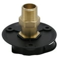 thumbnail image 3 of 3" Outer Thread Black Brass Water Filler Valve, Check Valve Suitable for RV and Boat Water Inlet Accessory, 3 of 7
