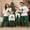 Style 8, variant on Family Matching Christmas Pajamas, Long Sleeve Christmas Tree Letter Print Tops Green Plaid Pants Sleepwear Outfits