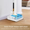 thumbnail image 3 of Cordless Wet Dry Vacuum Mop, 180° Flat-Laying & Edge Cleaning, Auto Mop for Hardwood, Tile, Pet Owners, Busy Homes, 3 of 9