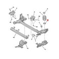 thumbnail image 4 of Rear Suspension Spring Lower , Durable 516439 Rubber Suspension Spring   for C2 C3 Hatchback, 4 of 7