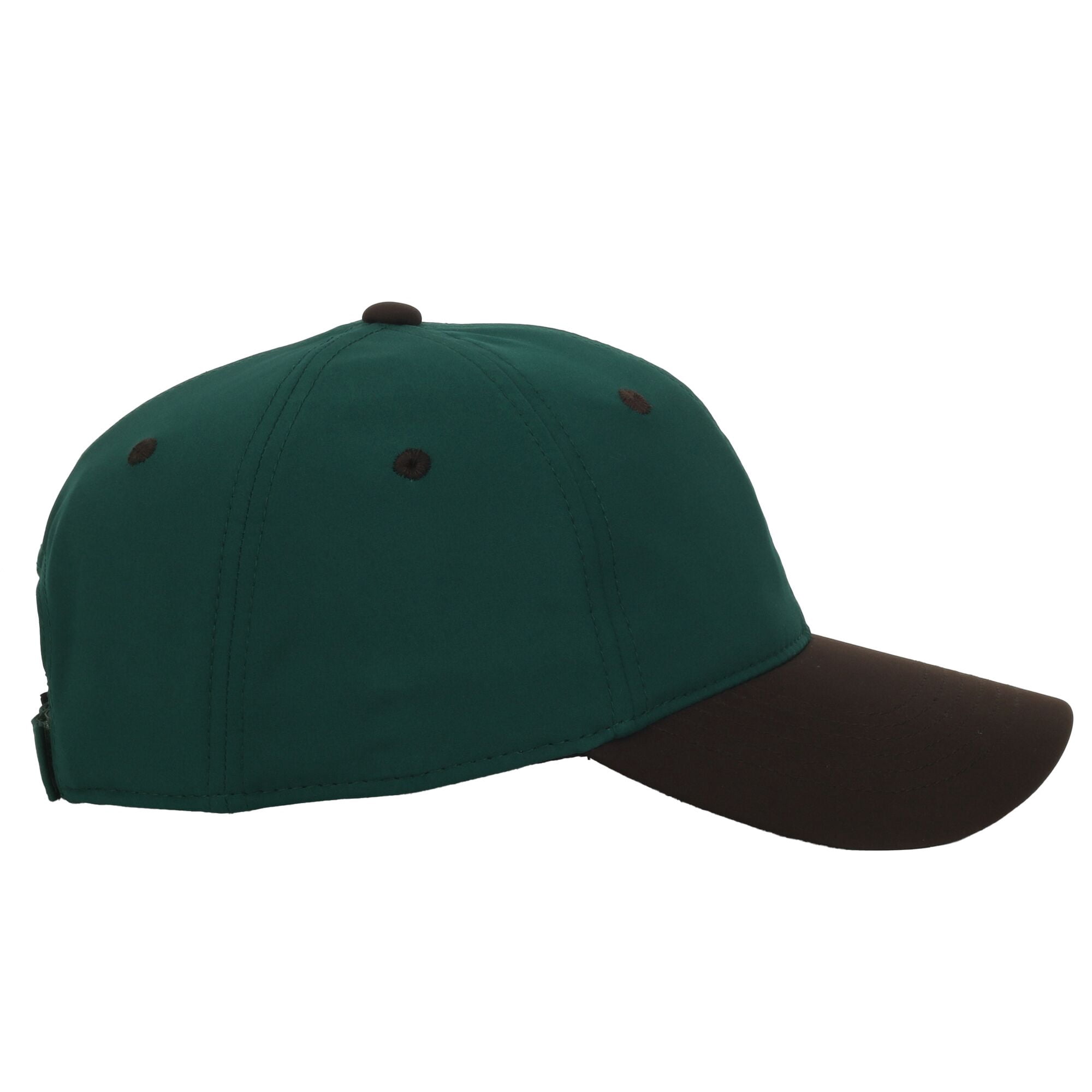 Realtree Unstructured 6-Panel Dad Hat – Debossed Suede Patch Logo Cap, Dark Green, One Size