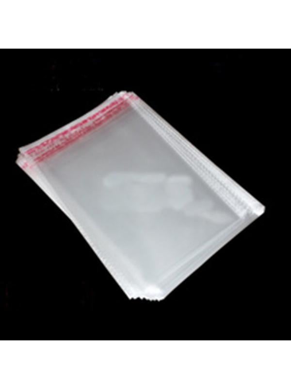 Small Jewellery Craft 4x4cm Tiny Clear Self Adhesive Peel & Seal Plastic Bags