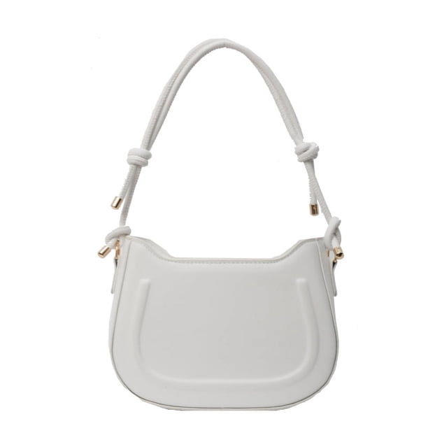 Bolso Hombro para Mujer Elegante WDOplteas Silla Montar PU Color Sólido Fiesta