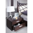 thumbnail image 2 of HomeRoots Office Modern Brown Oak Nightstand, 2 of 2
