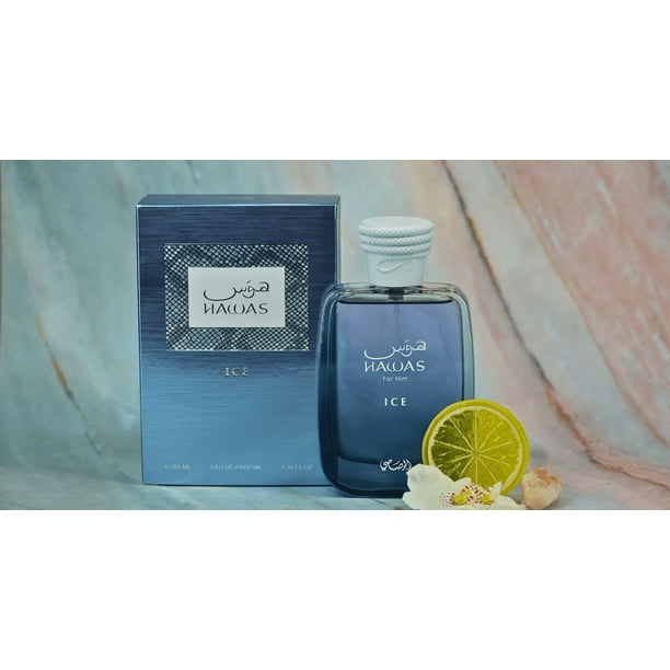 Rasasi Hawas Ice EDP For Him 100ml / 3.38 - Walmart.ca