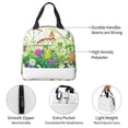 thumbnail image 4 of Fotbe Plants and Insects Bolsa Térmica con Estampado y Forro de Aluminio Grueso Bolsa de Almuerzo con Bolsillo Frontal para Hombres y Mujeres, Ideal para Trabajo, Escuela, 4 of 7