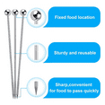 thumbnail image 5 of 75Pcs Cocktail Picks, 4 Inch Reusable Stainless Steel Martini Picks Cocktail Toothpicks for Olives Appetizers Sandwich, 5 of 5