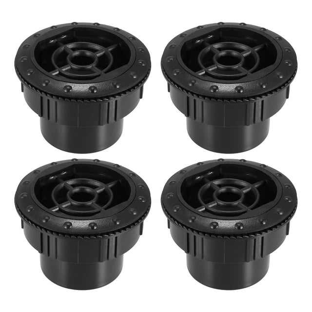 Unique Bargains 4Pcs Auto Car Rotating AC Air Conditioning Outlet Vent Replacement for RV Bus Boat Yacht Caravan 70mm 60mm 46mm