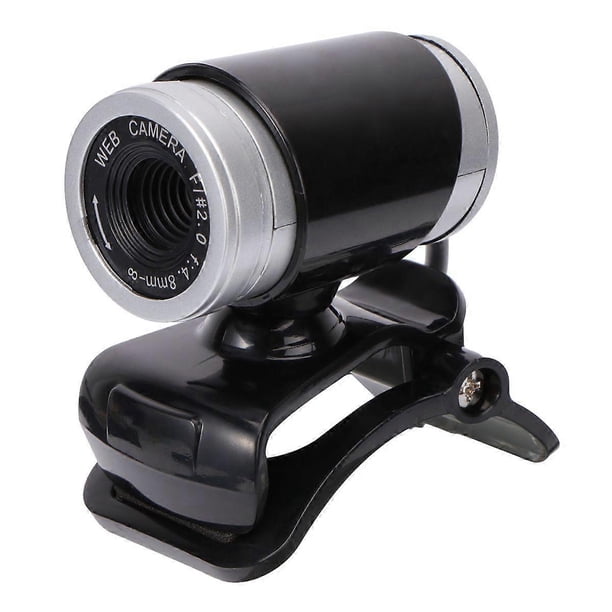 5MP USB High Definition Camera Web Cam Professional Webcam Computer USB PC Laptop Camera with Microphone (Black)